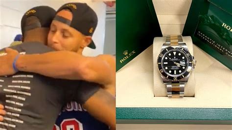 steph curry gifts rolex|Stephen Curry gifts Rolexes to Draymond Green, Andre Iguodala.